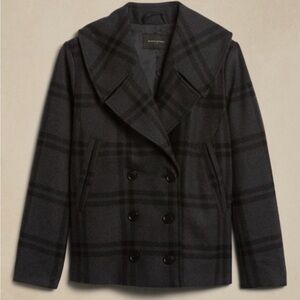 Banana Republic Classic Peacoat - XXS Petite